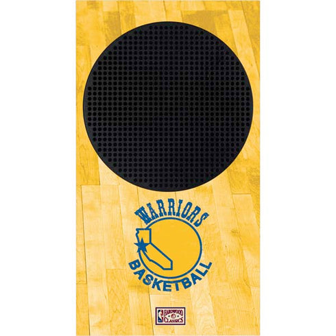 NBA Golden State Warriors Hardwood Classics Xbox Series S Console Skin
